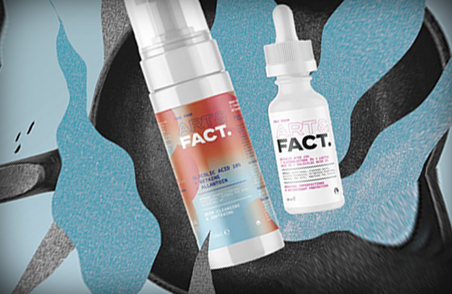 ART&FACT. с 10% гликолевой кислотой, бетаином и аллантоином
