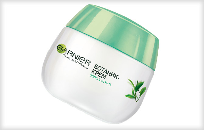 «Ботаник-крем» Skin Naturals из серии «Зеленый чай» бренда Garnier