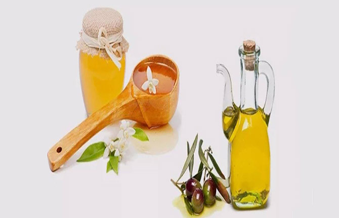 Медовая маска с оливковым маслом