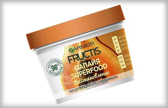 Garnier Fructis SuperFood «Папайя. Восстановление»